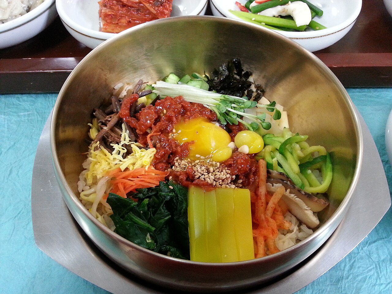 Foto de bibimbap