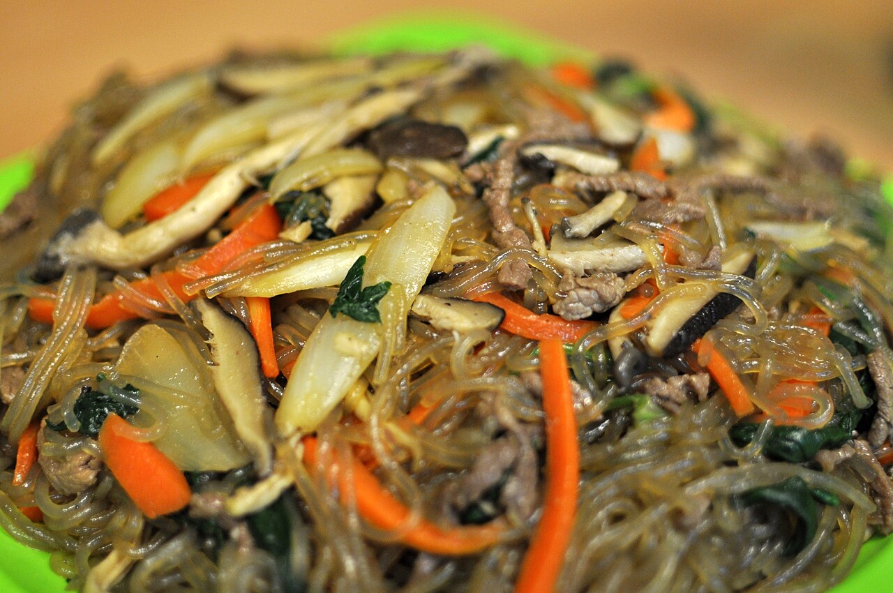 Foto de japchae